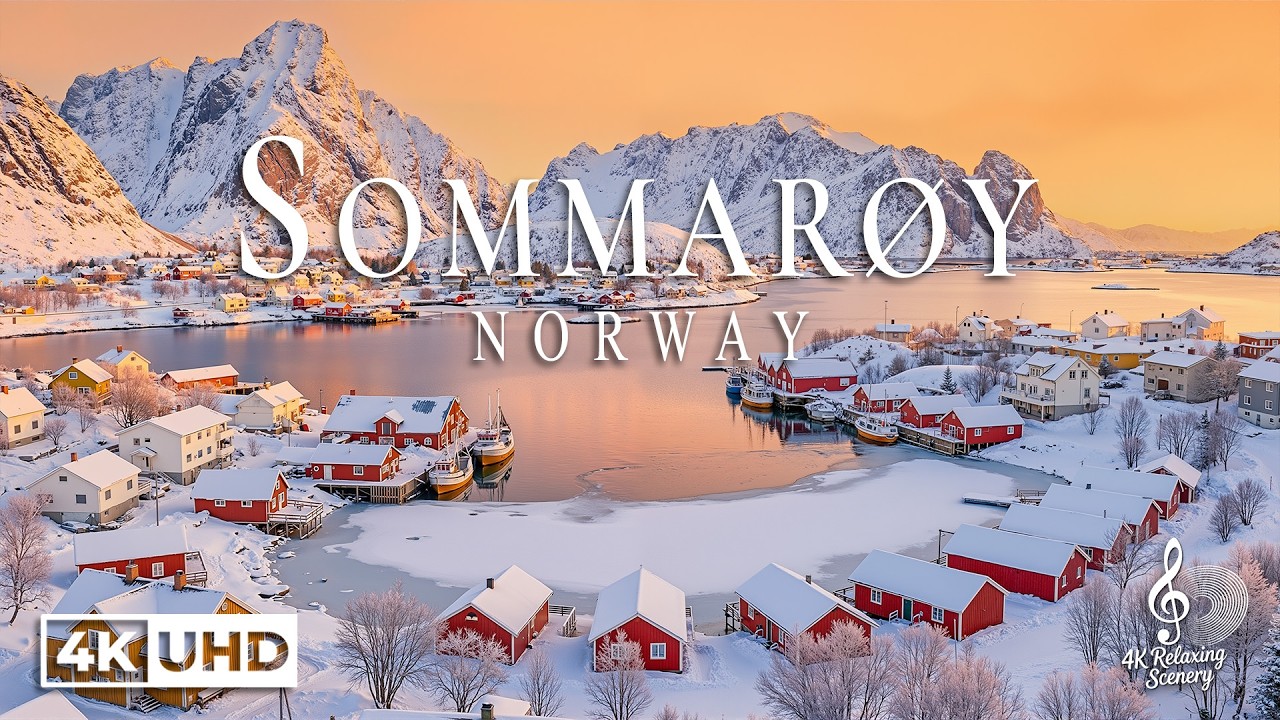 Sommarøy, Norway 4K - Geirangerfjord, Frozen Lakes & Hidden Nordic Villages in the Snow | 4K UHD