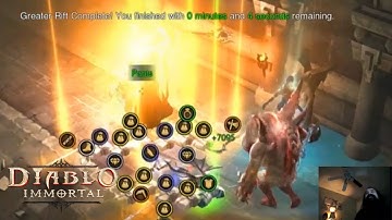 #Diablo3 When You Finish the GR With 4 Seconds Left