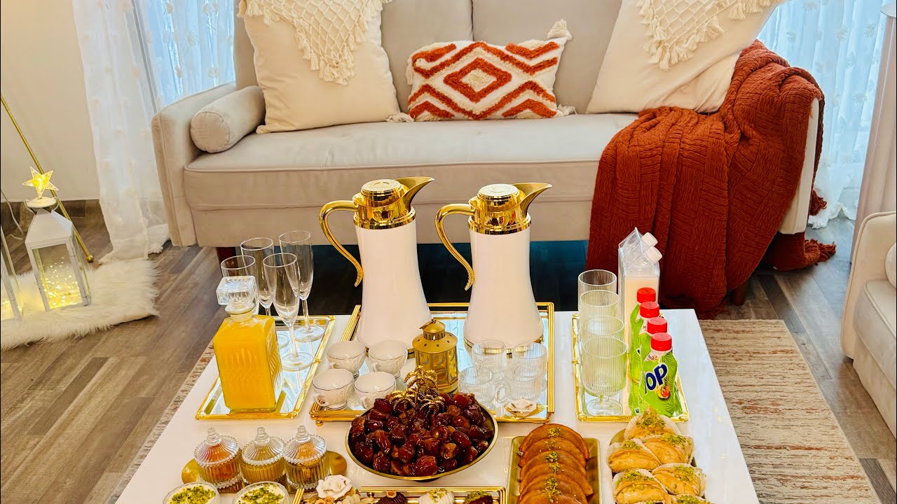 روتين العزومة في رمضان 🌙/ عزومتي لصديقتي 😍