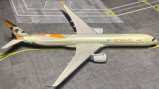 GOLDEN RACCOON! Etihad - Airbus A350-1000 - JC Wings 1:400 - Model