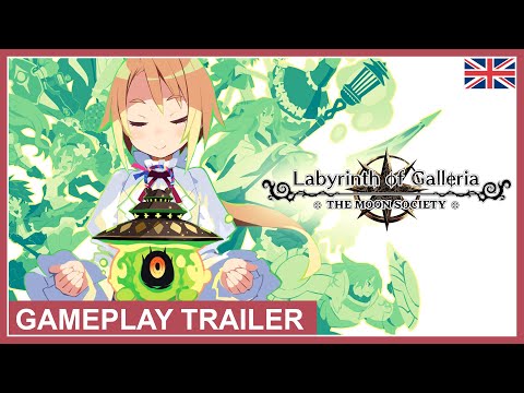 Labyrinth of Galleria: The Moon Society - Gameplay Trailer (Switch, PS4, PS5, PC) (EU - English)