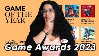 The Game Awards 2023 is Stacked! Picking Out My Game of the Year