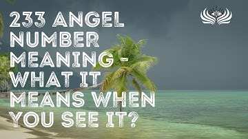 233 Angel Number Meaning 🌕 What It Means When You See It?