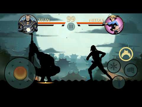 shadow fight 2 Titan vs all bodyguards of Lynx 🔥🔥