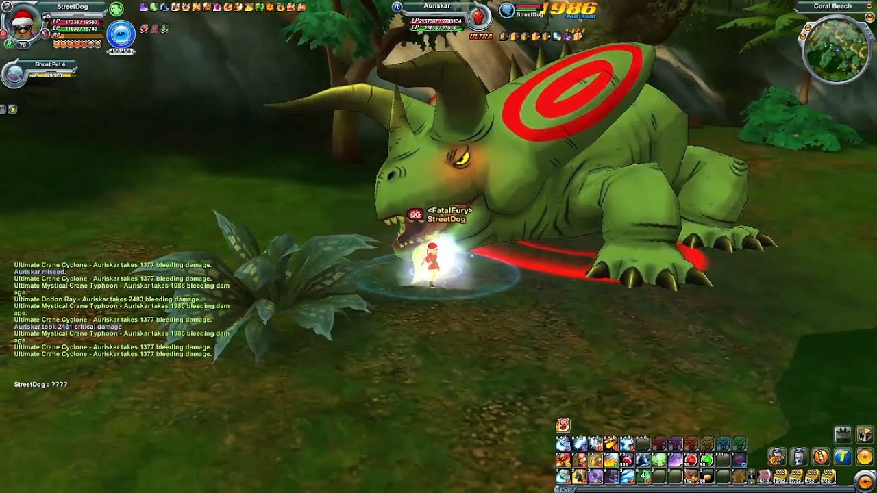 DBOGR - Crane Hermit vs Auriskar (Ultra lv 70 SOLO)