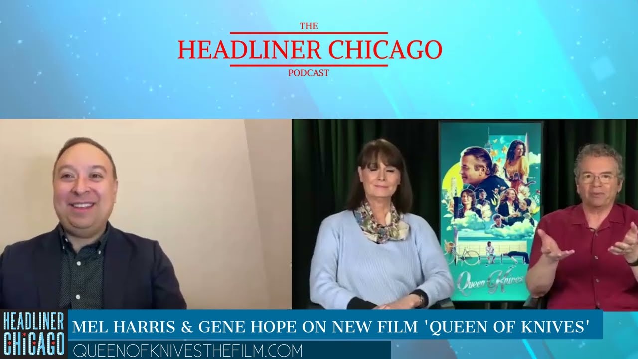 Queen of Knives movie interview w/ Mel Harris of 'Thirtysomething' & Gene Pope (writer/star)