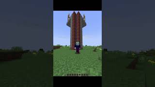 Qanday qilib minecraftda tez lift qurish mumkun?