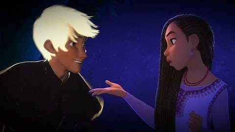 Asha and Star Boy | Wish animation test (no2.)