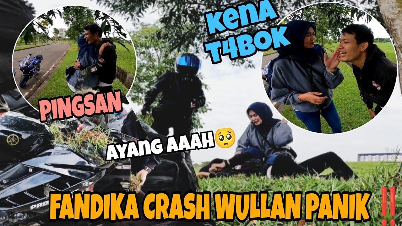 PRANK WULLAN PANIK HISTERIS FANDIKA CRASH😇