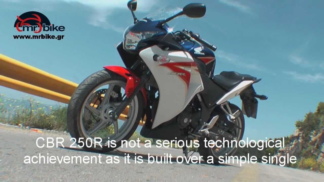 Honda CBR250R 2011 On Board Video Test - English Subtitles