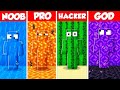 SECRET ELEMENTAL BASE BUILD CHALLENGE - Minecraft Battle: NOOB vs PRO vs HACKER vs GOD / Animation