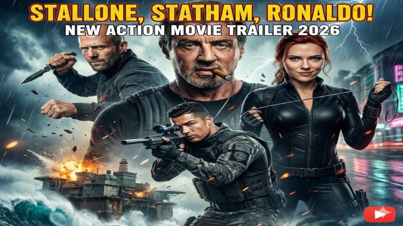 💥 Stallone, Statham & Ronaldo ⚡ New Action Movie Trailer 2026 🔥 Epic Showdown Must-See