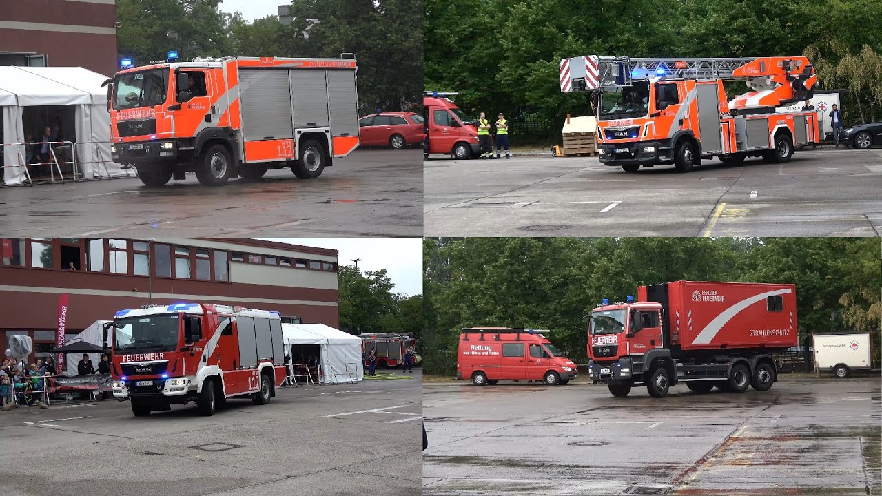 [Neufahrzeuge] Blaulichtshow der Berliner Feuerwehr