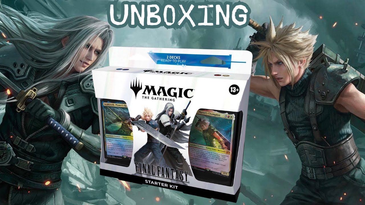 MTG: Final Fantasy Starter Kit | Unboxing con H