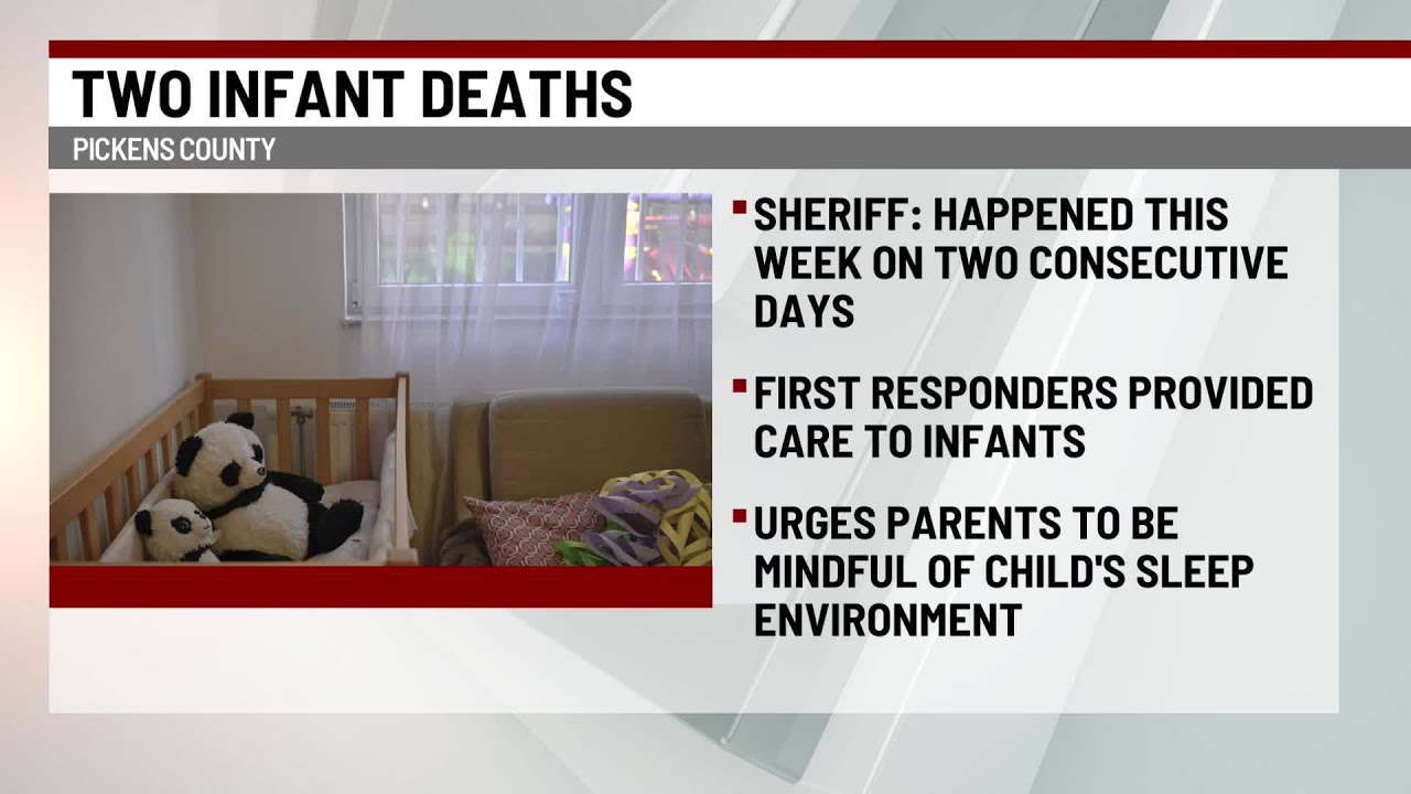 Sheriff: In less than three days, two infant deaths reported in Pickens Co.