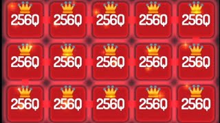 The Most Beautiful Glowing Red Merge Numbers #games #puzzle #gaming #gameplay screenshot 5