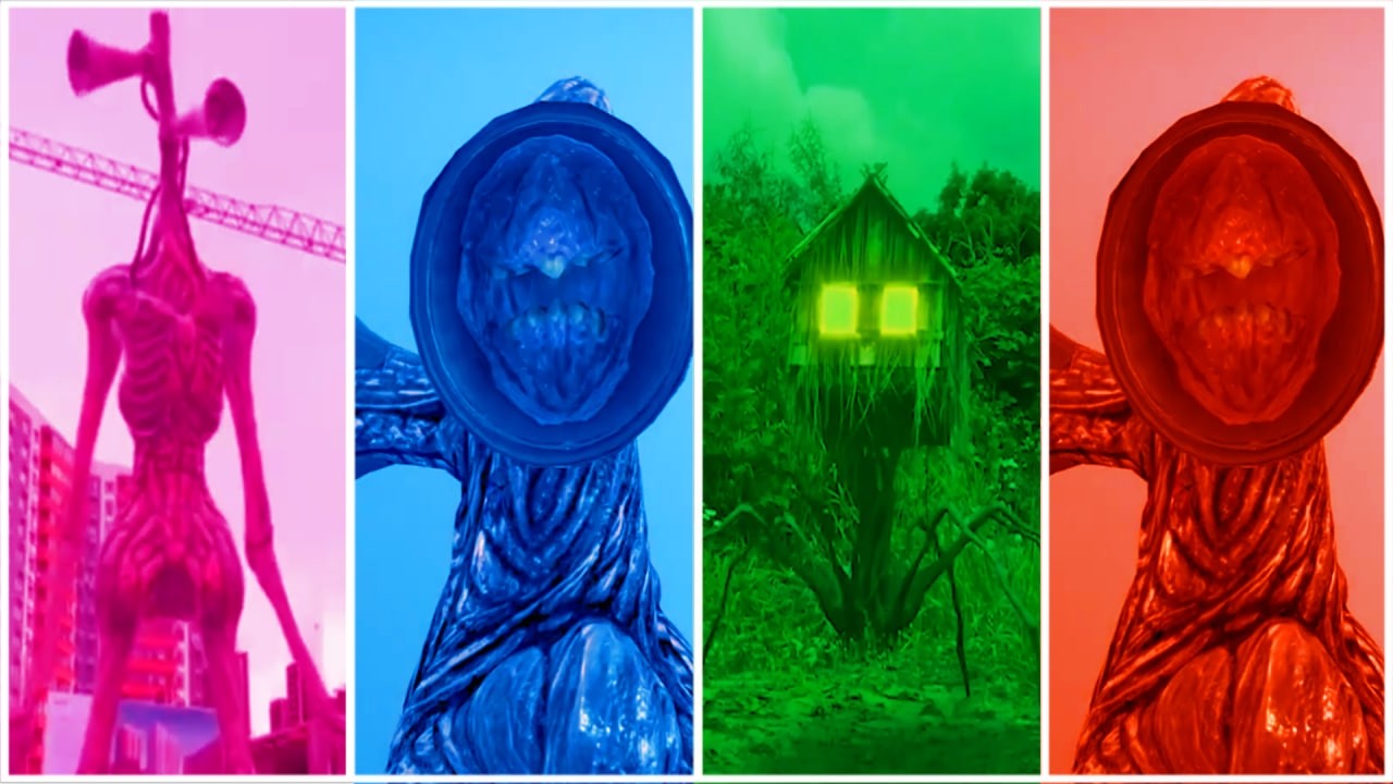 Siren Head Hause Head Megamix MegaBattle