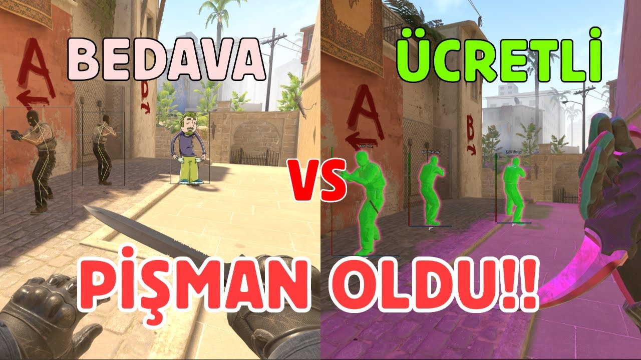 BEDAVA HİLE VS PARALI HİLE | CS2 HİLE | CS2 HİLELİ REKABETÇİ