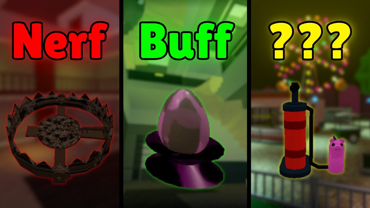 Ranking all traps based on if they need a buff or a nerf | Roblox Piggy