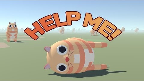 Stubborn AI Cat Won’t Walk, It’s a Cat-tastrophe! – Unity3D & PPO Chaos!