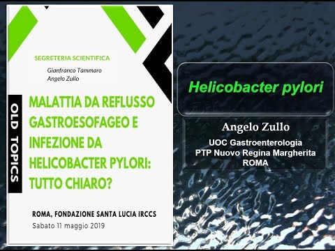 Intervento Dott. Angelo Zullo - Infezione da Helicobacter Pylori: Editoriale