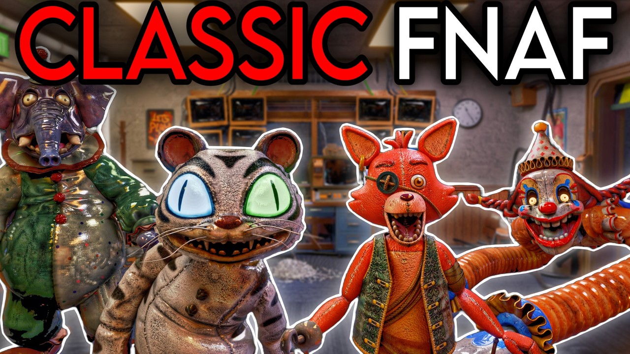 What if Secret of the Mimic Was a Classic FNAF Game? (Game Concept)
