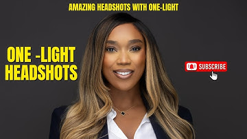Photographing on-location headshots with one light using Godox Lighting