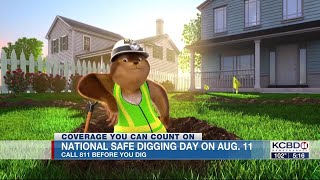 Atmos reminding everyone, call 811 before you dig
