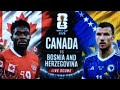 FIFA world cup Bosnia vs Canada: Final Score Stat Players GOOAAALLLLS Stats Team Stats Corner