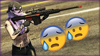 I got DESTROYED by this beach SNIPER in GTA 5 Online...... screenshot 4