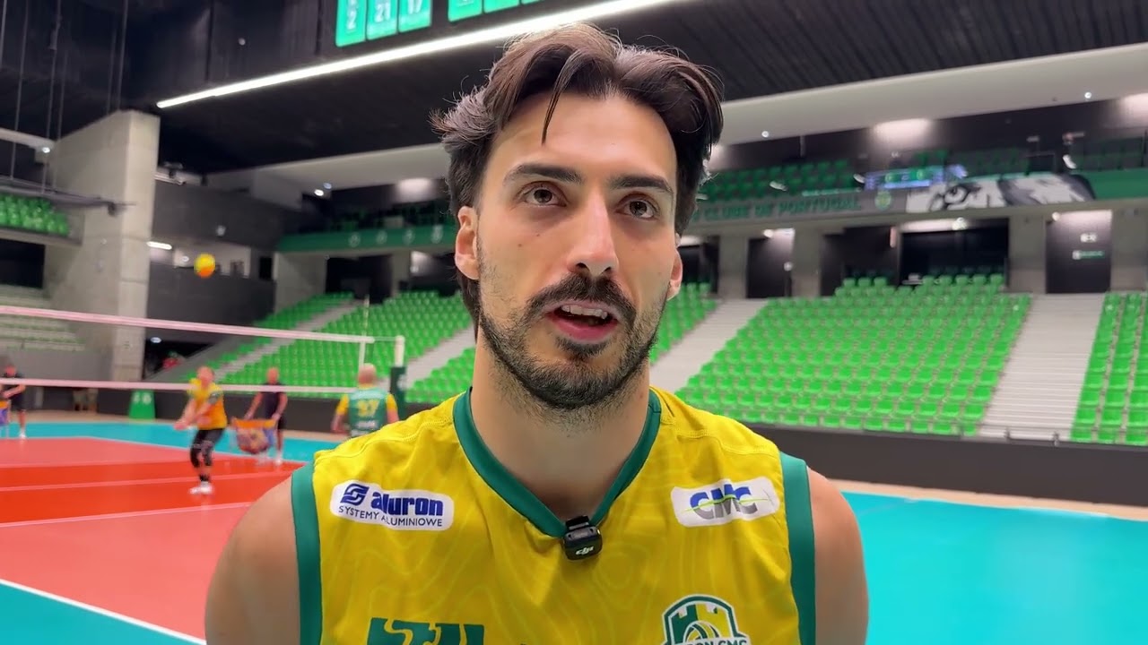 Miguel Tavares: Jestem szczęśliwy, że mogę reprezentować Aluron CMC Wartę Zawiercie w Portugalii