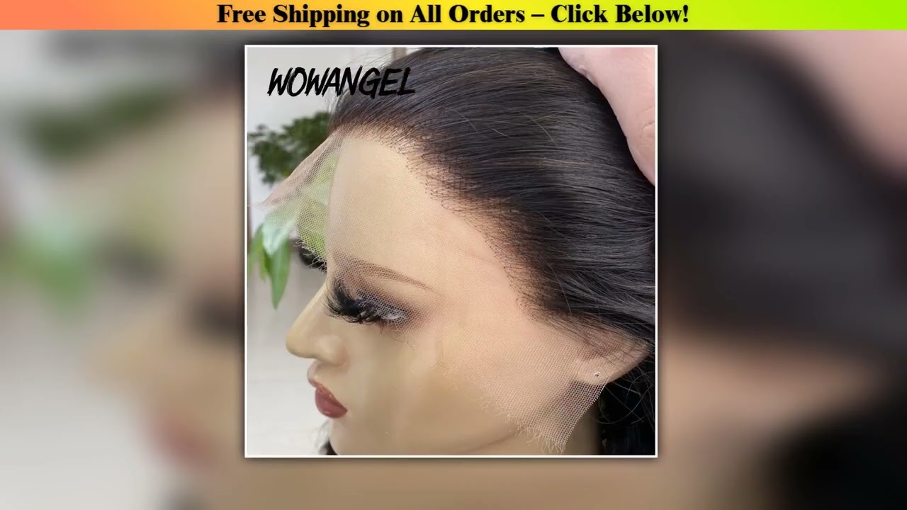 Body Wave Bundles with HD Lace Closure Peruvian Hair Bundles with Frontal Remy Hair Invisible Lace