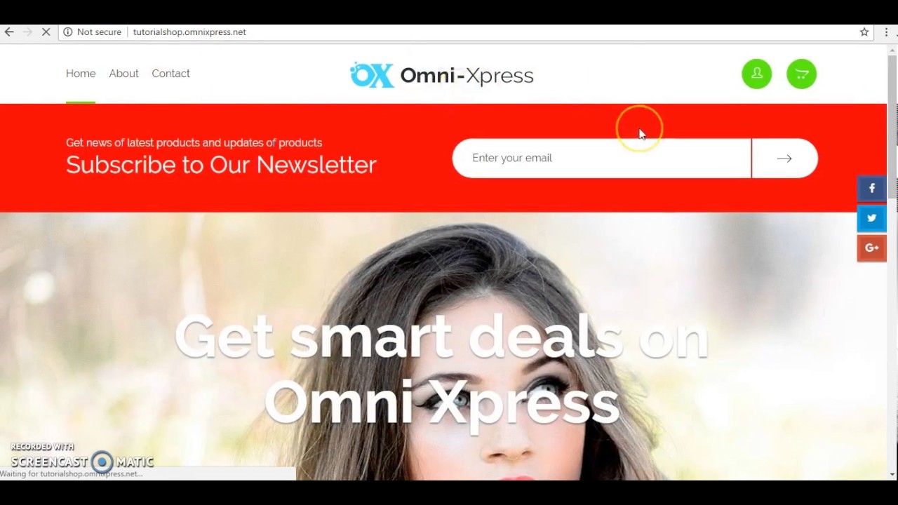 Email Settings Section | Omni-Xpress