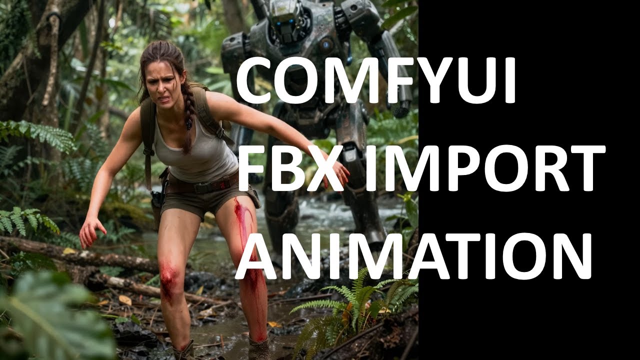 ComfyUI - Import FBX Animations to drive AI Videos *Now released on github