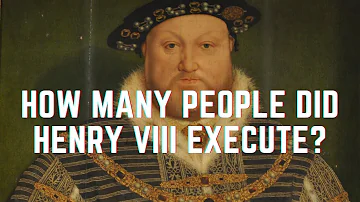 What did Henry VIII do to the monks?