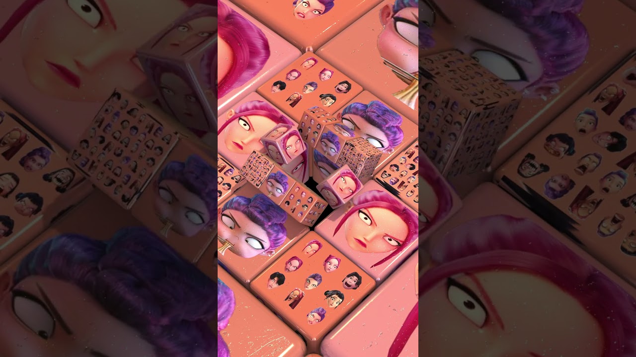 Kpop Demon Hunters Face Rolling 