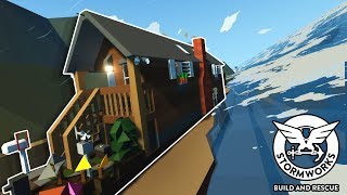 We Tested a Train House that is Tsunami Proof!? - Stormworks Multiplayer Survival Gameplay screenshot 5