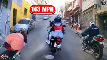 (TRAGIC) When High-Speed Police Motorcycle Chases Ended in SHOCKING CRASHES | Caught on Dashcam #2