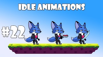 How to make a 2D platformer (E22 IDLE Animations) - Unity 2020 Tutorial