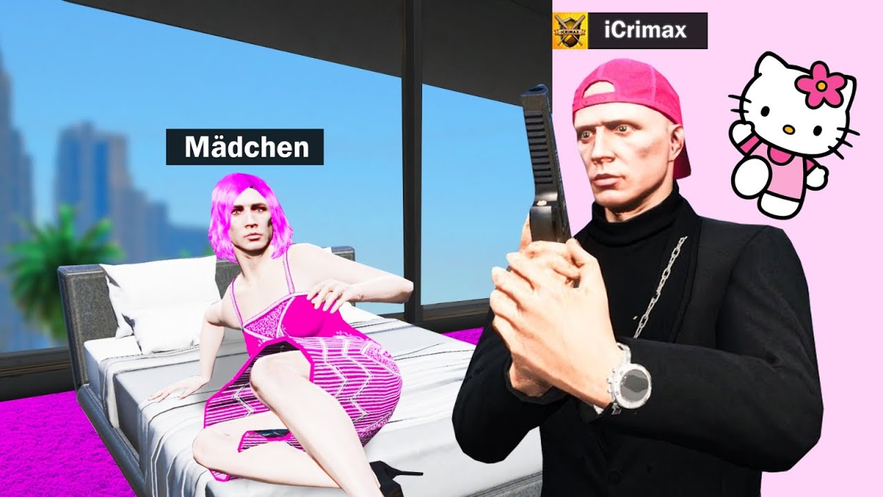 Ich BESCHÜTZE 24 Stunden ein MÄDCHEN in GTA 5 RP!