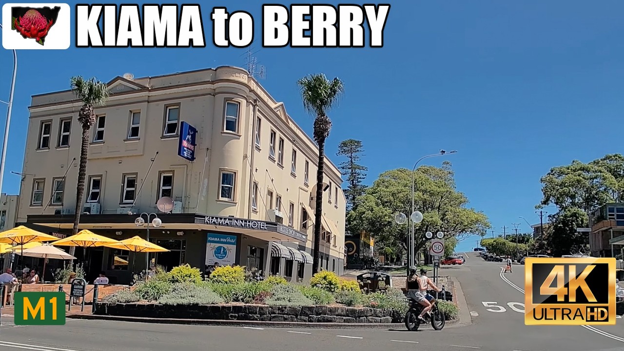 4K Australia drive: Kiama to Berry, NSW