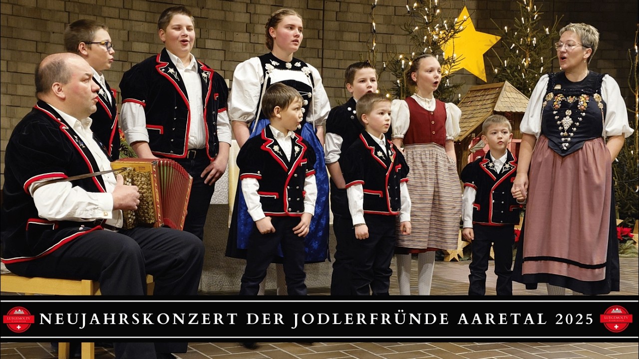 Neujahrskonzert Dulliken 2025: Jodeln mit Jodlerfründe Aaretal und Familie Krummenacher