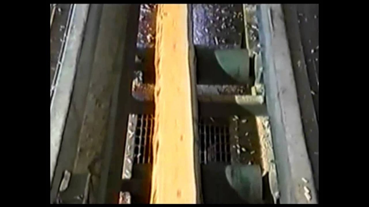 Entrindung Zerspanerlinie