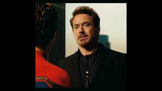 Tony And Spiderman Sad Moment .