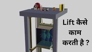 How Elevator(Lift) Works  3D Animation