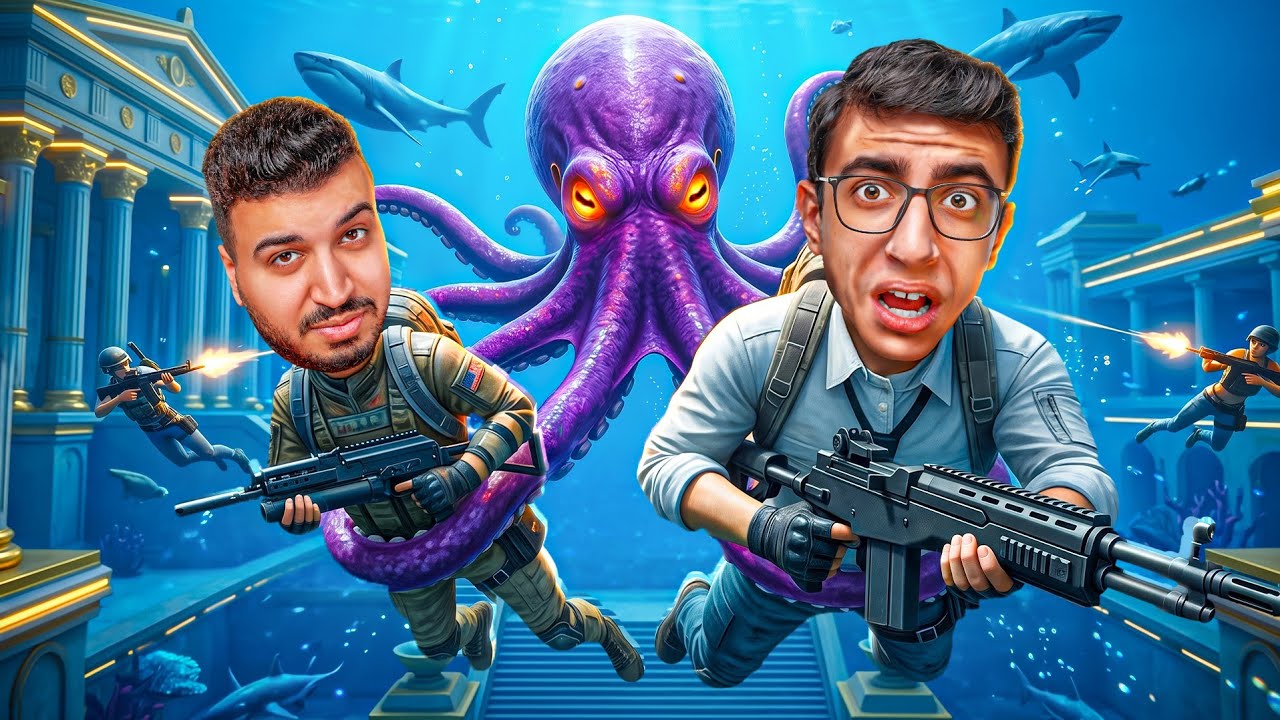 الدو الذهبي اول ماتش في مود سيد المحيط  😂🔥 | PUBG MOBILE