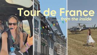 Inside The Tour De France A Day Behind The Scenes....