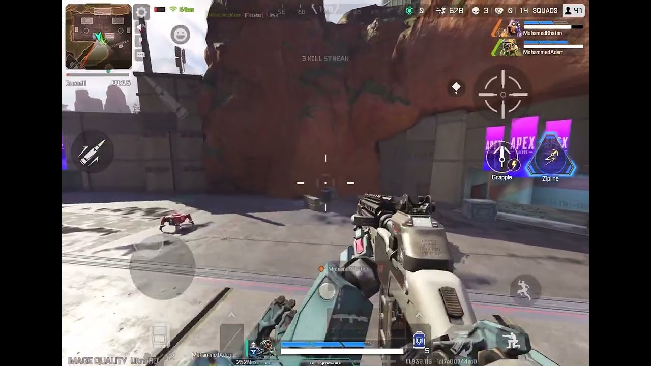 Spider Man like skills in (Apex Legends Mobile ) | IPad Air 5 Gameplay | 1080p