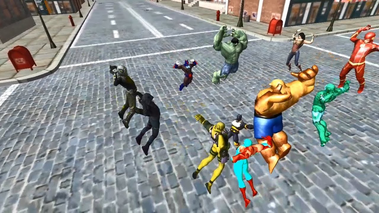 New Grand Panther Flying Superhero City Battle | Super Panther Flying Hero | Android GamePlay