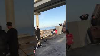 The most crowded and dirtiest pier to go fishing in SF Bay